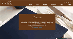 Desktop Screenshot of lechalet-pierre-percee.fr