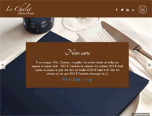 Tablet Screenshot of lechalet-pierre-percee.fr